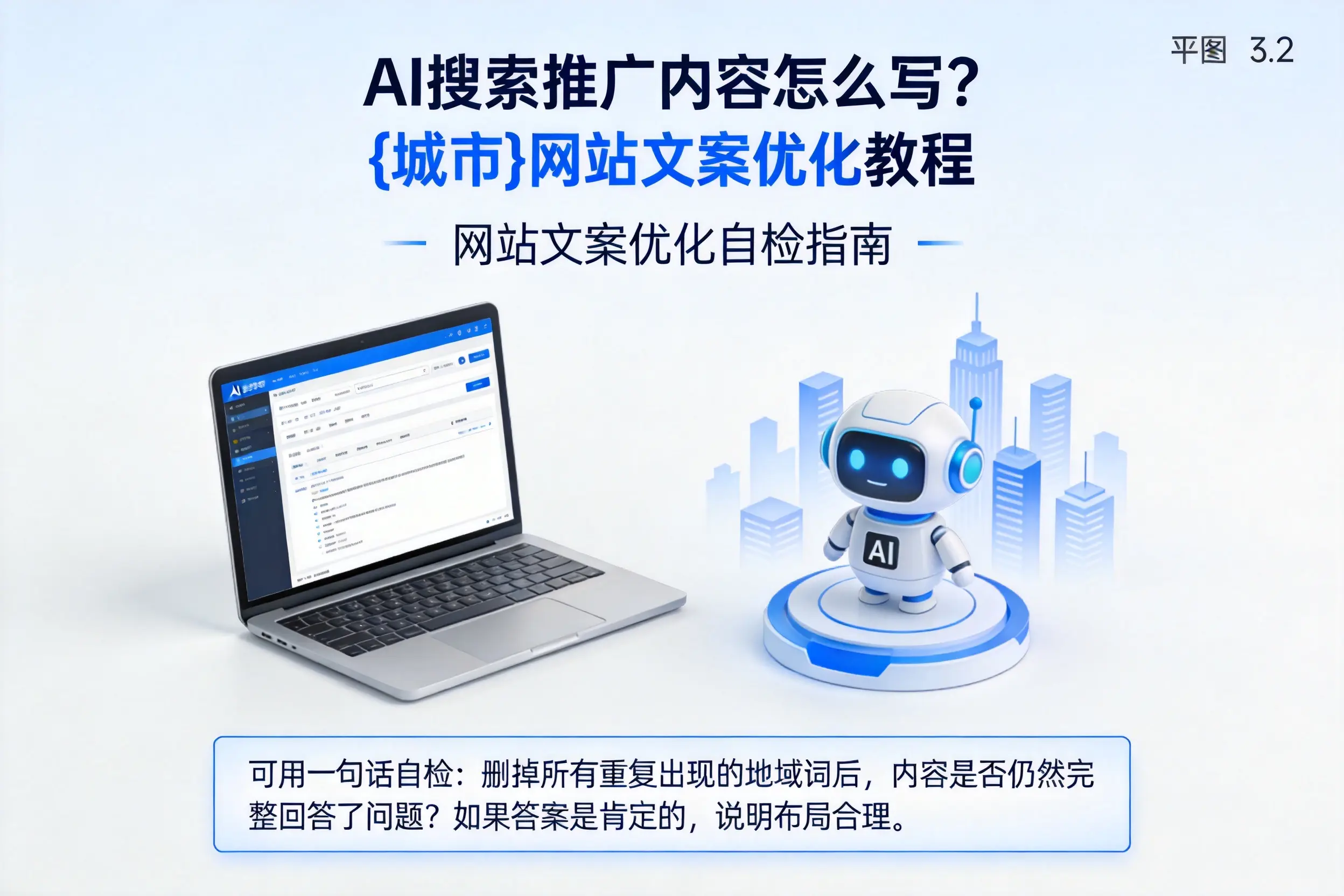AI搜索推广内容怎么写？石嘴山网站文案优化教程