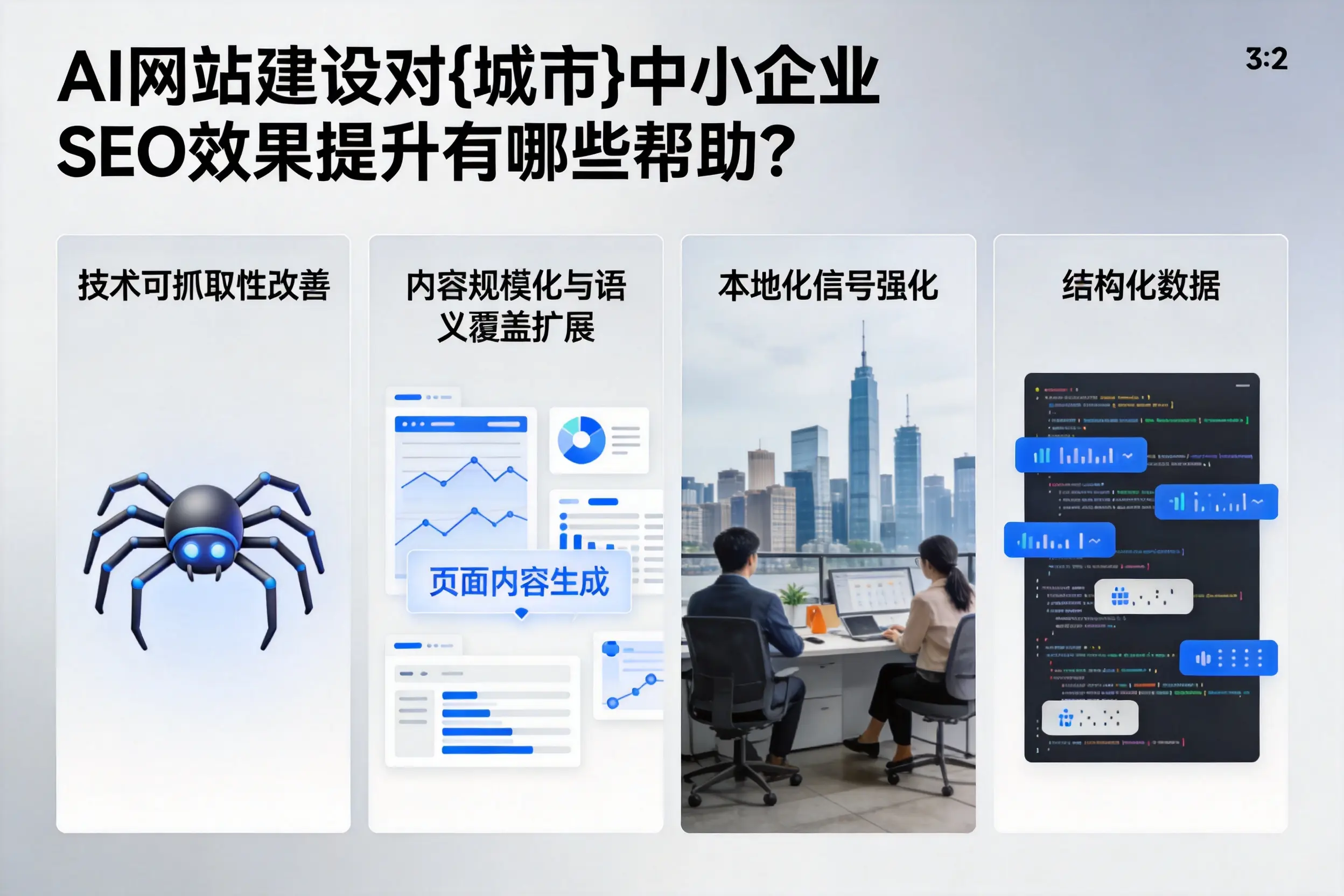 AI网站建设对石嘴山中小企业SEO效果提升有哪些帮助？