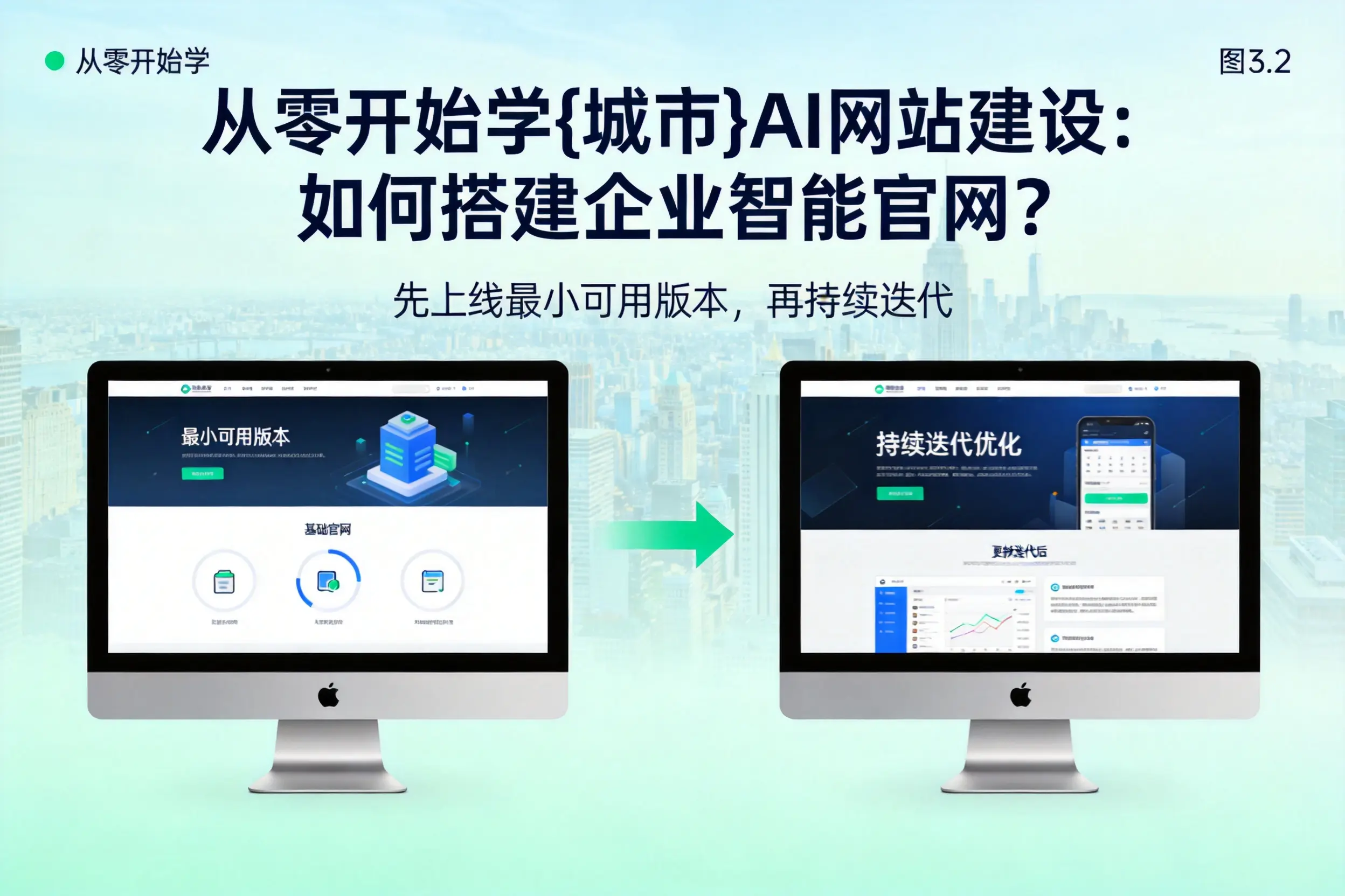 从零开始学石嘴山AI网站建设：如何搭建企业智能官网？