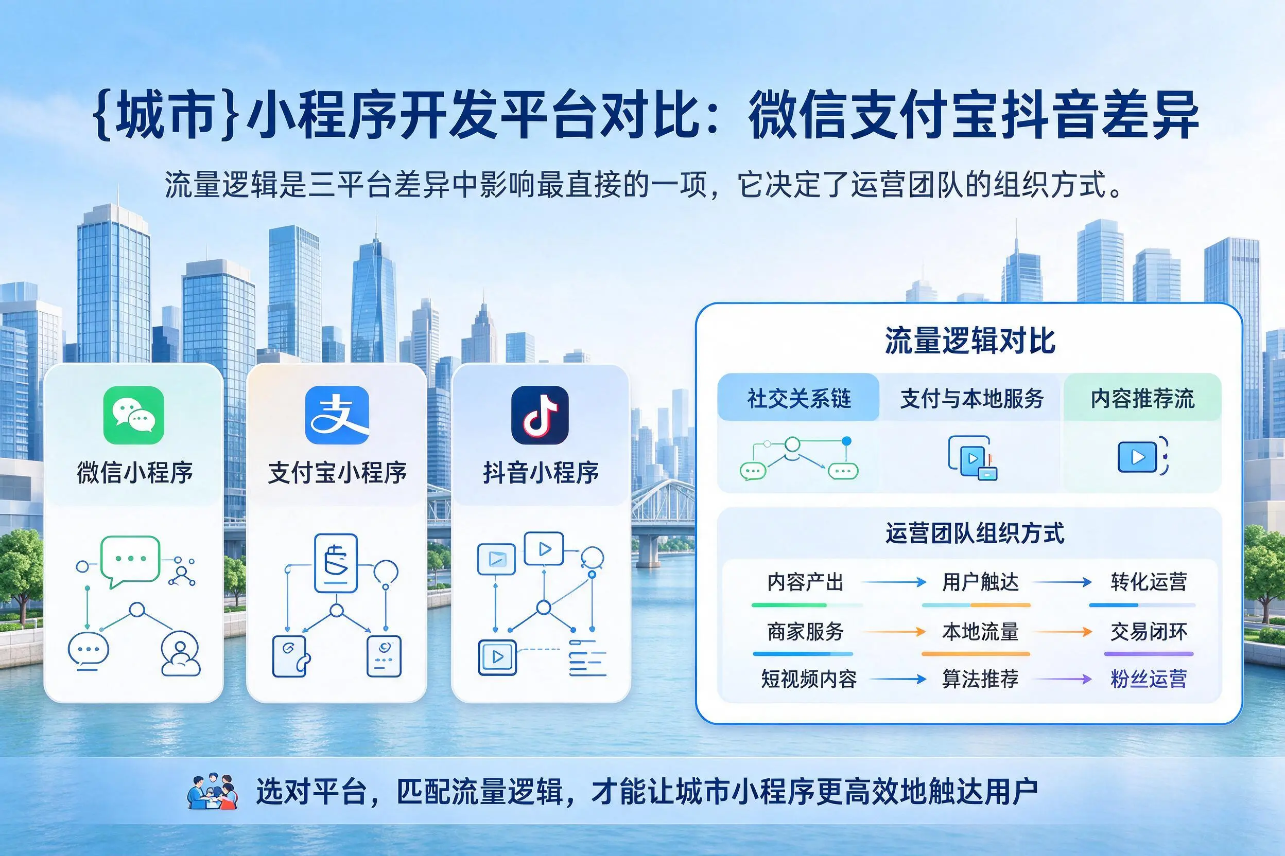 石嘴山小程序开发平台对比:微信支付宝抖音差异