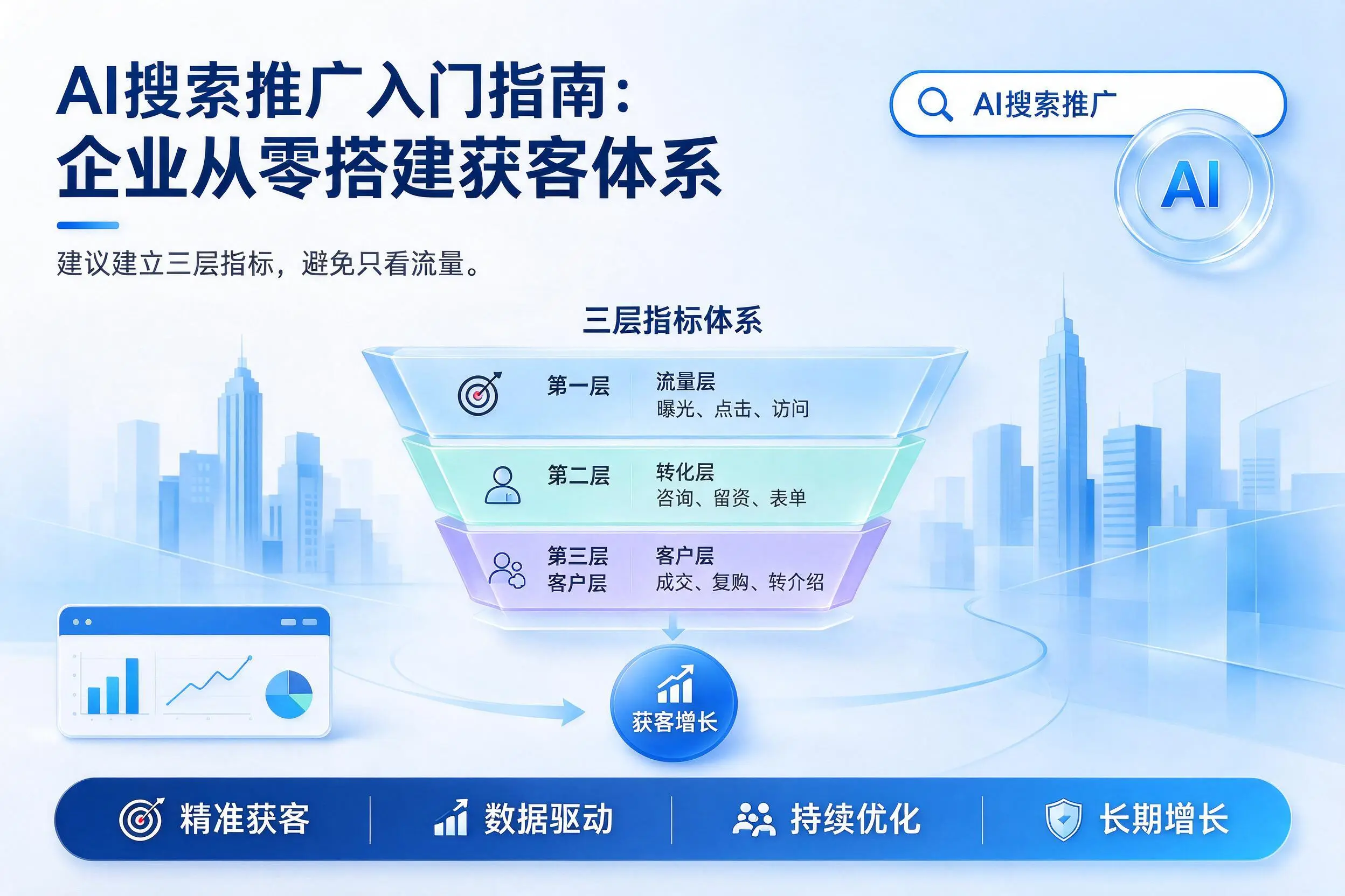 AI搜索推广入门指南:石嘴山企业从零搭建获客体系
